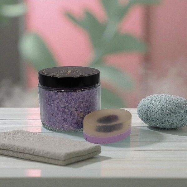 Crown Chakra Soap & Bath Salt - Image 1
