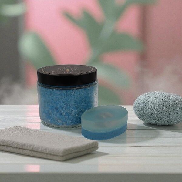 Third Eye Chakra Soap & Bath Salt - Image 1