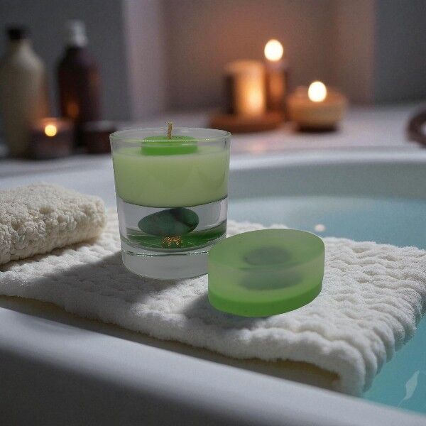 Heart Chakra Candle & Soap - Image 1