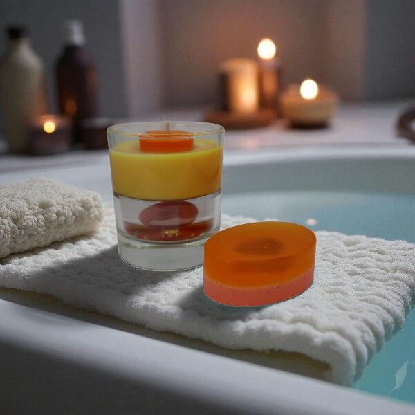 Sacral Chakra Candle & Soap - Image 1