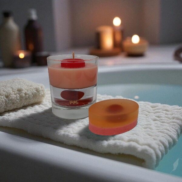 Root Chakra Candle & Soap - Image 1