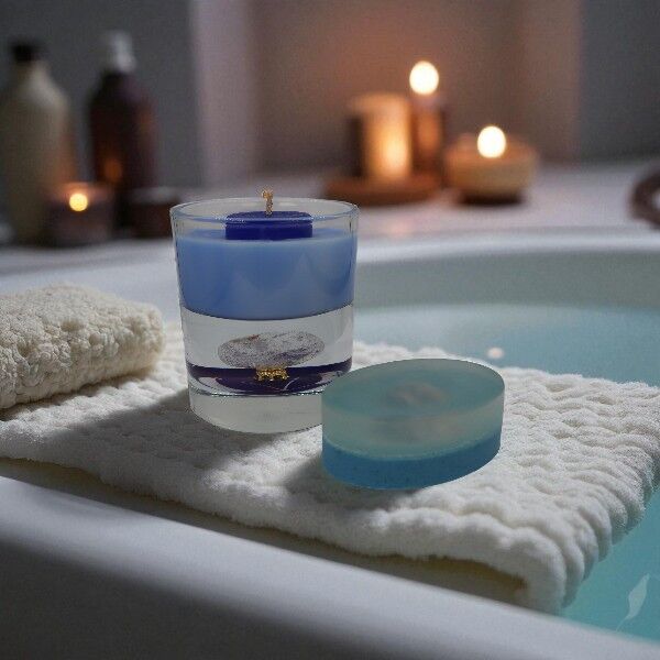 Third Eye Chakra Candle & Soap - Image 1