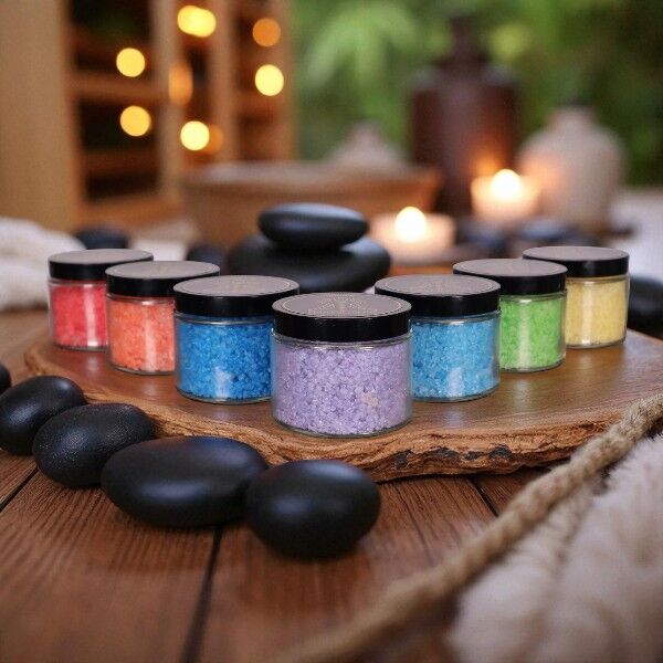 7 Chakra Bath salt Set - Image 1